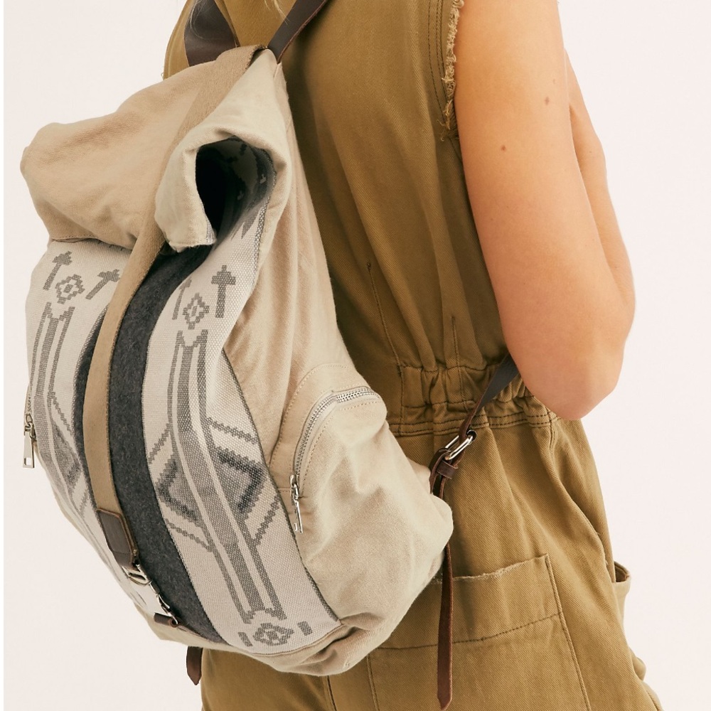 ✨ Free People Red Rock Tapestry Backpack